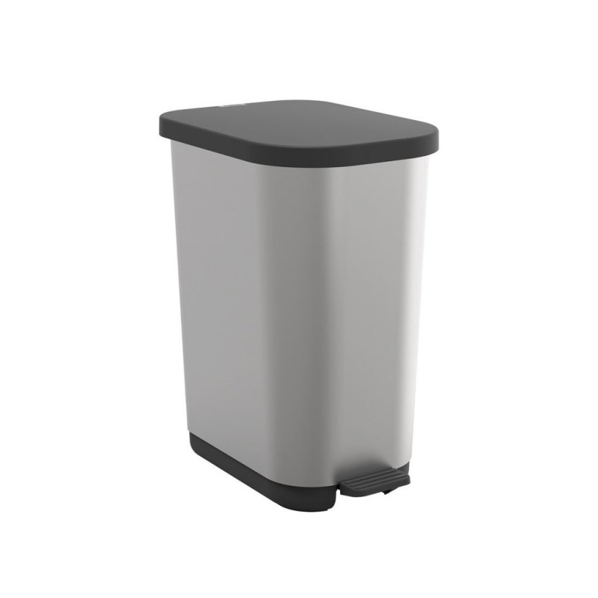 ROTHO Ribo Silver - pedal bin – 35l – 2