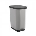 ROTHO Ribo Silver - pedal bin – 35l ROTHO Ribo Silver - pedal bin – 35l