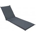 Dark Chair cushion SUMMER 55x190x5 cm, dark gray Dark Chair cushion SUMMER 55x190x5 cm, dark gray