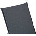 Dark Chair cushion SUMMER 55x190x5 cm, dark gray Dark Chair cushion SUMMER 55x190x5 cm, dark gray
