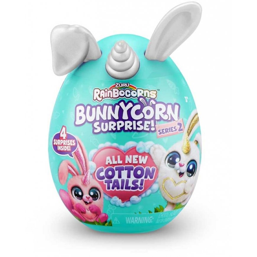 RAINBOCORNS pehmolelu lisävarusteilla Bunnycorn, sarja 2, 9280 – 2