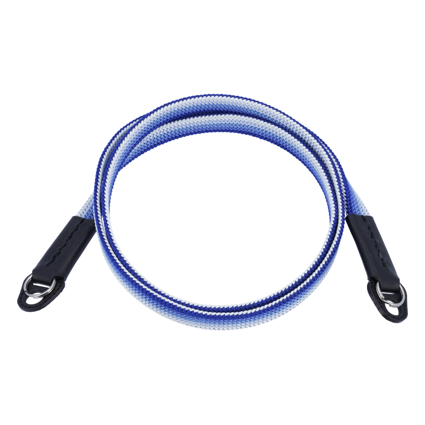 ARTISANARTIST Artisan & Artist I ACAM-312A I Ayatake Gradation Silk cord strap, Navy/Silver