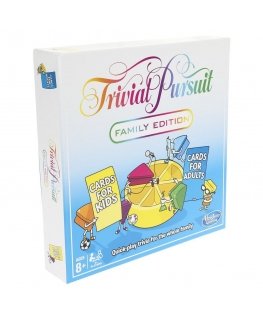 Hasbro Gaming Trivial Pursuit Family Edition Galda spēle Viktorīna
