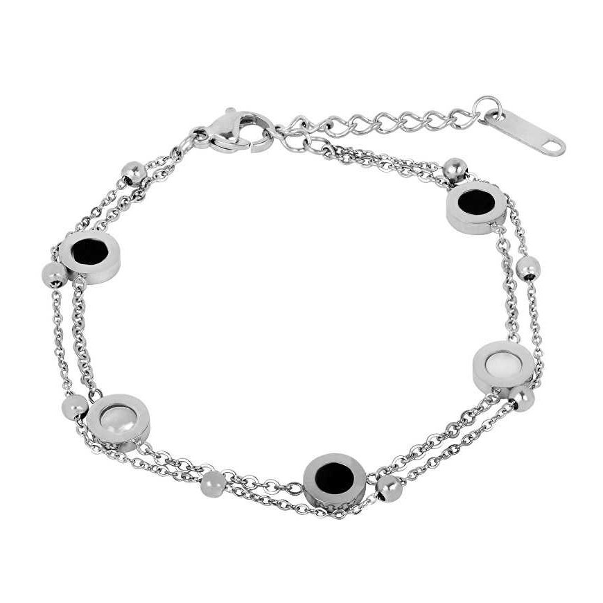Troli Double steel bracelet