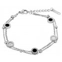 Troli Double steel bracelet