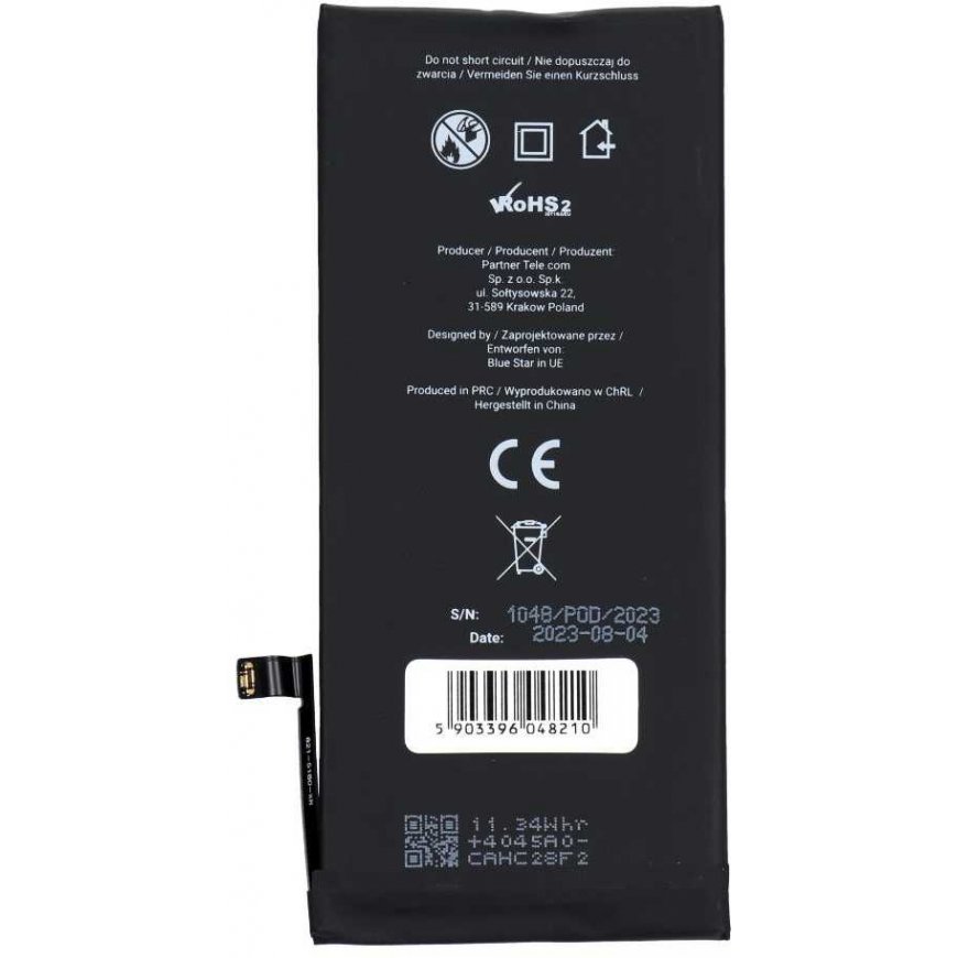 BlueStar Blue STAR HQ akku IPHONE XR:lle 2942 mAh – 3