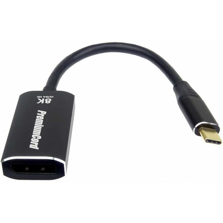 PremiumCord USB-C to DisplayPort DP1.4 8K@60Hz and 4k@120Hz adapters – 3