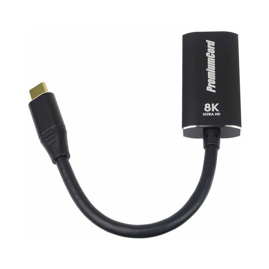PremiumCord USB-C to DisplayPort DP1.4 8K@60Hz and 4k@120Hz adapters – 5