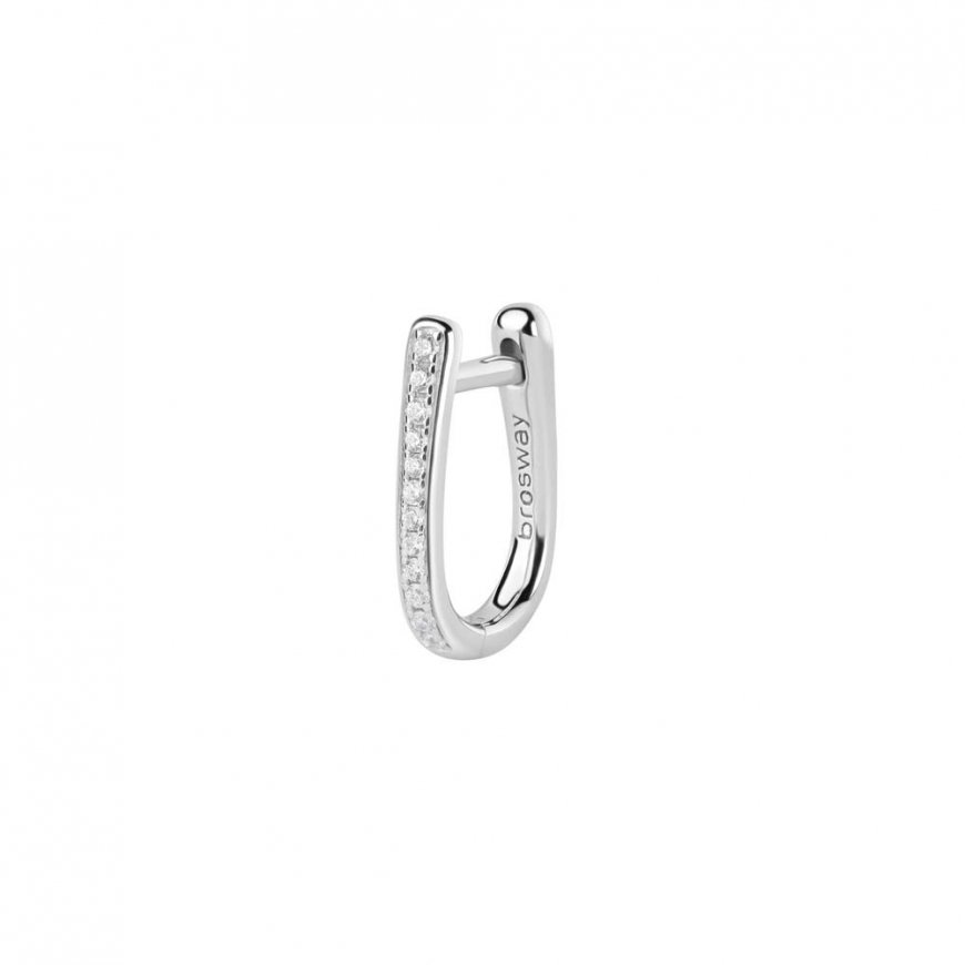 Brosway Single Earrings with Zirconia Fancy Infinite White FIW10