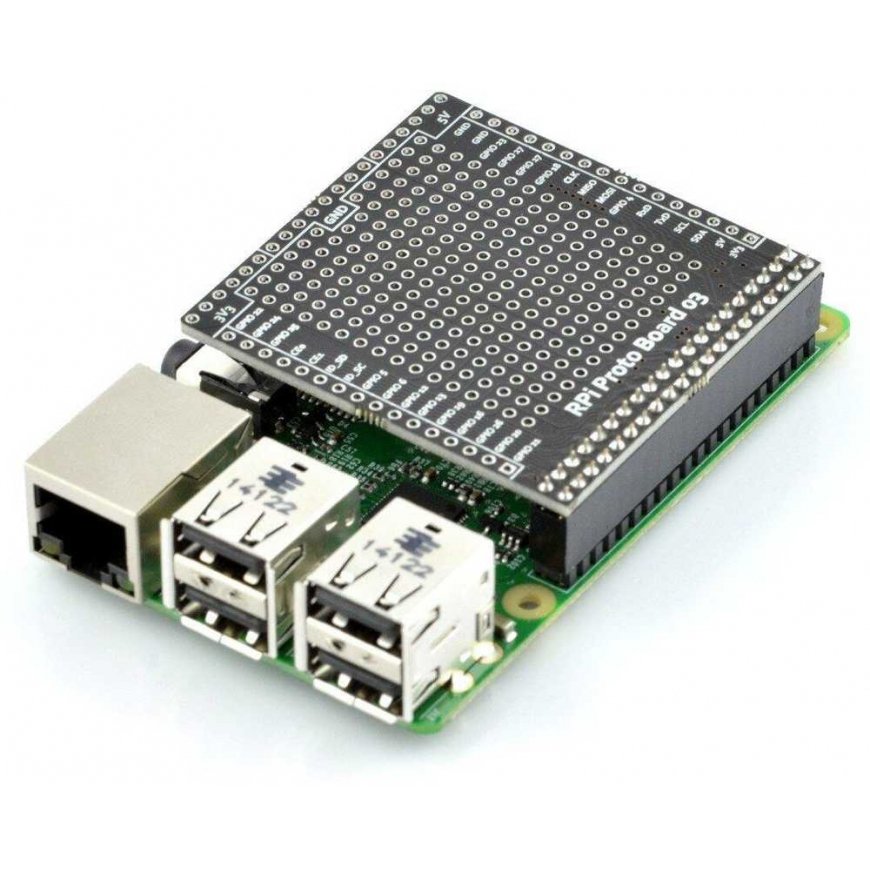 Msx Electronics THT breadboard - Raspberry Pi 4B/3B+/3B/2B – 3