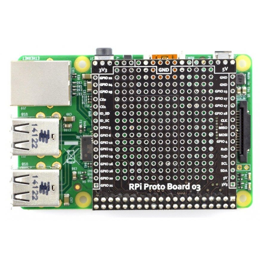 Msx Electronics THT breadboard - Raspberry Pi 4B/3B+/3B/2B – 4