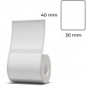 Niimbot labels ER 40x30mm 230pcs Transparent B21, B21S, B3S, B1