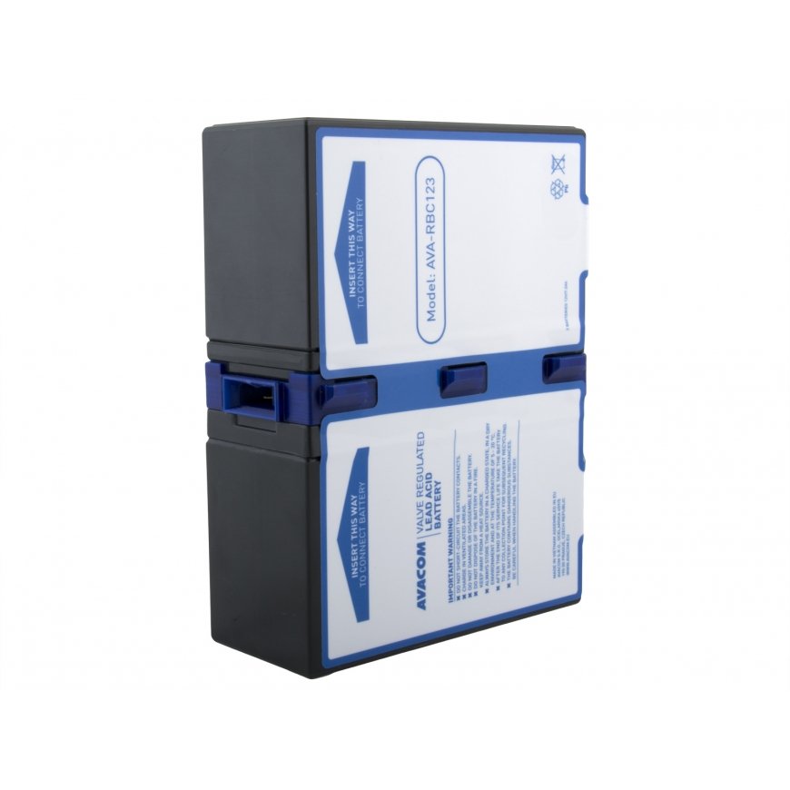 AVACOM AVA-RBC123 UPS-aku Suletud pliiaku (VRLA) – 2