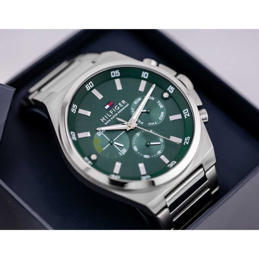 TOMMY HILFIGER DEXTER MEN'S WATCH 1792088 (zf104a) + BOX – 5