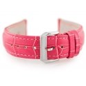 Pacific W64 leather watch strap - pink - 22mm Pacific W64 leather watch strap - pink - 22mm