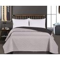 Bedspread AXEL gray material type - textile microfiber 170x270 DecoKing