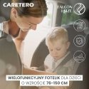 Caretero Falcon i-Size - turvaistuin 76-150 cm | Harmaa Caretero Falcon i-Size - turvaistuin 76-150 cm | Harmaa