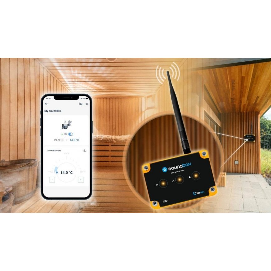 BleBox saunaBox Pro - WiFi pirties valdiklis - Android / iOS programa – 2
