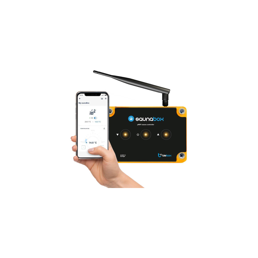 BleBox saunaBox Pro - WiFi pirties valdiklis - Android / iOS programa – 5
