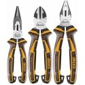Ingco HKPS28318 Pliers set 3pcs CrV Ingco HKPS28318 Pliers set 3pcs CrV