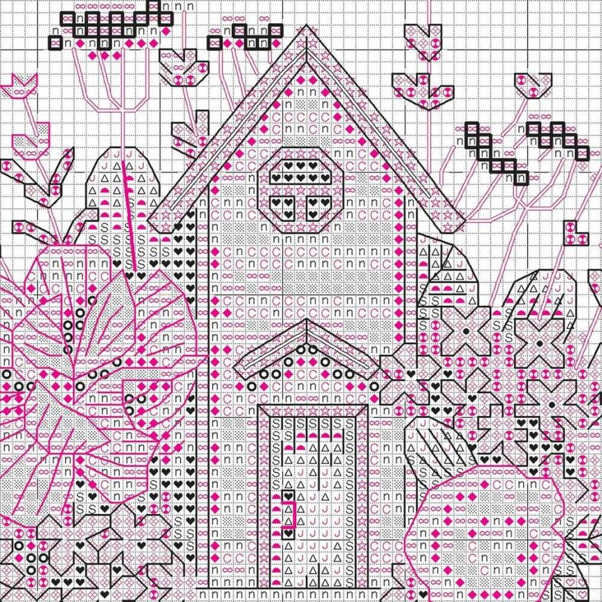 Simplicity Creative Corp Cross Stitch Kit Teacup House D70-65232 – 5