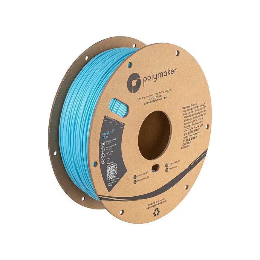 Polymaker PolyLite PLA - 1.75mm - 1kg - Sky Mėlyna – 2