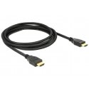 DeLOCK 84714 HDMI kabelis 2 m HDMI A tipo (standartinis) Juoda DeLOCK 84714 HDMI kabelis 2 m HDMI A tipo (standartinis) Juoda