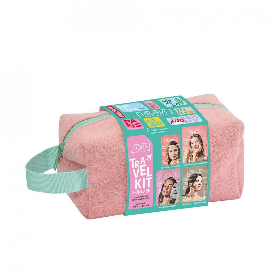 Iroha TRAVEL KIT SKINCARE CASE 5 pcs