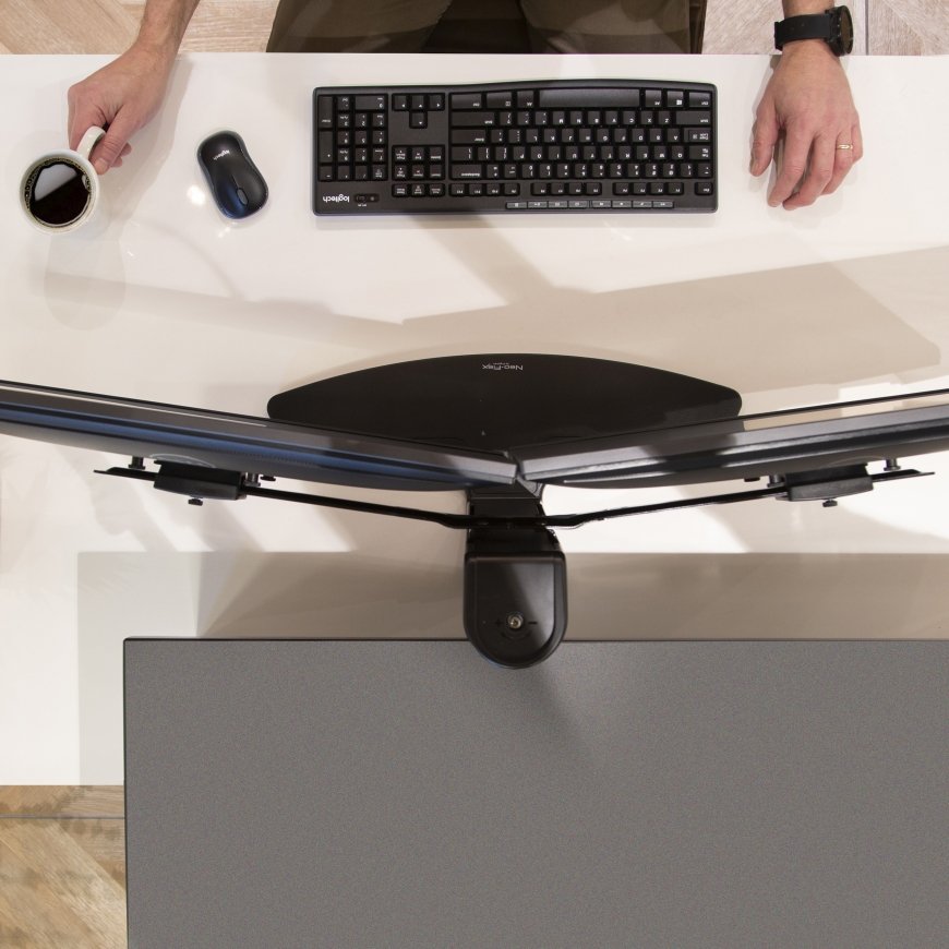 Ergotron Neo Flex Dual Monitor Lift Stand 62,2 cm (24.5") Стол Черный – 3