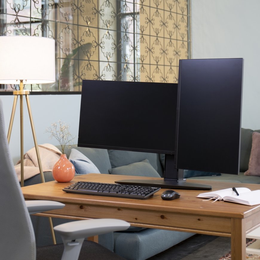 Ergotron Neo Flex Dual Monitor Lift Stand 62,2 cm (24.5") Стол Черный – 4
