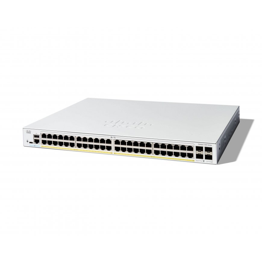 Cisco C1200-48P-4G сетевой коммутатор Управляемый L2/L3 Gigabit Ethernet (10/100/1000) Белый