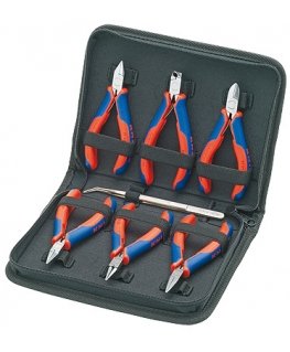 Knipex 00 20 16 mehānisku instrumentu komplekts 7 instrumenti