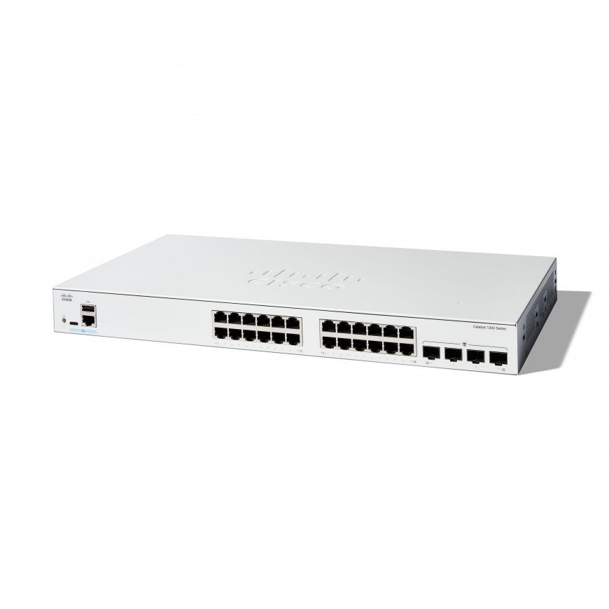 Cisco C1200-24T-4G сетевой коммутатор Управляемый L2/L3 Gigabit Ethernet (10/100/1000) Белый