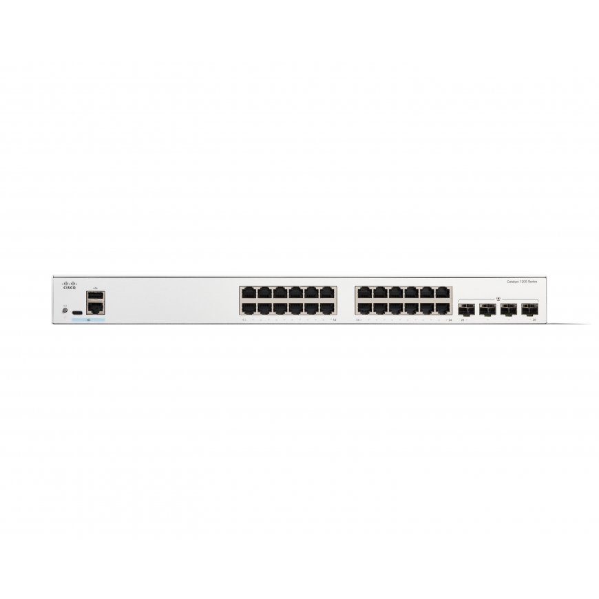 Cisco C1200-24T-4G сетевой коммутатор Управляемый L2/L3 Gigabit Ethernet (10/100/1000) Белый – 2