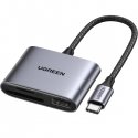 Ugreen 80798 kaardilugeja USB 3.2 Gen 1 (3.1 Gen 1) Type-C Hall