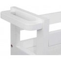 5five Simply Smart Very narrow bathroom rack with wheels, 3 shelves, width 15 cm 5five Simply Smart Very narrow bathroom rack with wheels, 3 shelves, width 15 cm