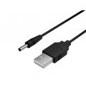 Equip 128957 хаб-разветвитель USB 2.0 480 Мбит/с Черный