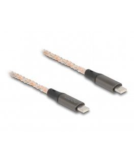 DeLOCK 88288 USB кабель USB 2.0 1,2 m USB C Черный, Медный, Серый, Прозрачный