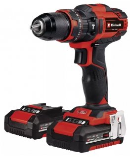 Einhell TE-CD 18/40 24000 RPM Avaimeton 1,46 kg musta, Punainen