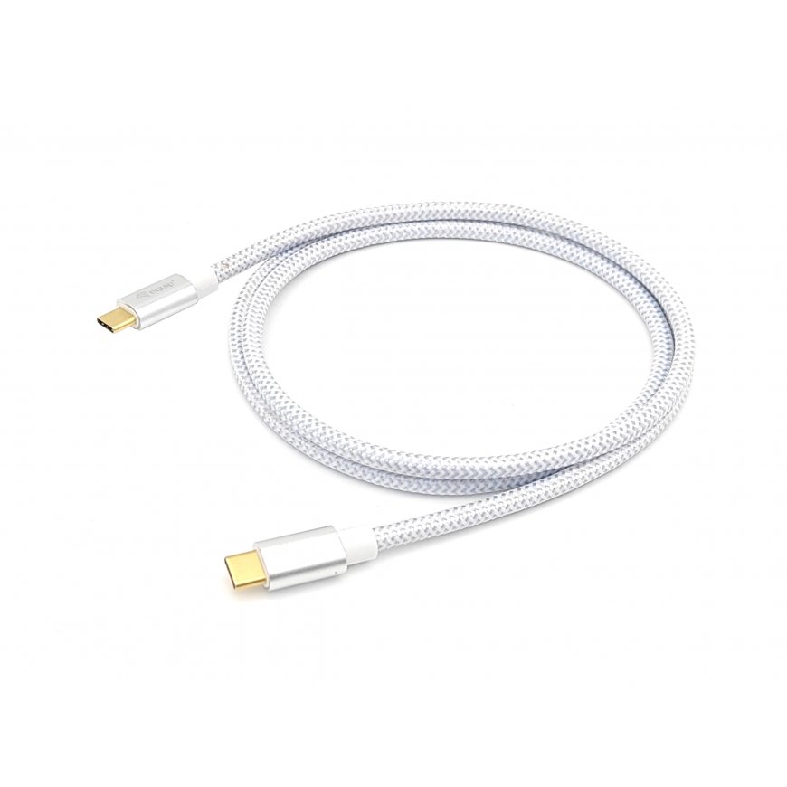 Equip 128355 USB кабель USB 3.2 Gen 2 (3.1 Gen 2) 0,5 m USB C Серебристый, Белый – 2