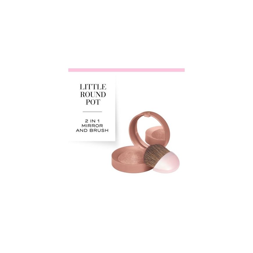 Bourjois Little Round Pot румяна 2,5 g 85 Sienne Крем – 4