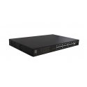 LevelOne FGP-2831 võrgulüliti Mittejuhitav Fast Ethernet (10/100) Power over Ethernet tugi 1U Must