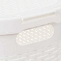 5five Simply Smart Tall Plastic Laundry Basket, 40 L 5five Simply Smart Tall Plastic Laundry Basket, 40 L