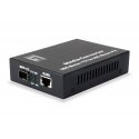 LevelOne GVT-0500 tīlkla mediju pārveidotājs 10000 Mbit/s Melns LevelOne GVT-0500 tīlkla mediju pārveidotājs 10000 Mbit/s Melns