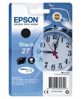 Epson Alarm clock C13T27014012 tintes kārtridžs 1 pcs Oriģināls Standarta produktivitāte Melns