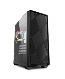 Sharkoon VS8 RGB „Midi Tower“ Juoda