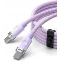 Orico CDX 60W 3A Power Delivery USB-C - USB-C 1m Cable - Purple