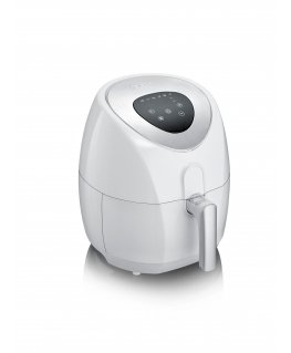 Severin FR 2440 taukvāres katls Viens 3,2 L Atsevišķs 1500 W Karstā gaisa fritētājs Balts