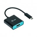 i-tec C31HDMI60HZP videokaapeli-adapteri 0,15 m USB Type-C HDMI musta, Turkoosi