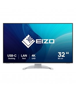 EIZO FlexScan EV3240X-WT LED display 80 cm (31.5") 3840 x 2160 pikseliä 4K Ultra HD LCD Valkoinen